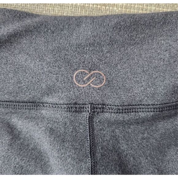 CALIA by Carrie Underwood Colorblock Leggings Gray Purple Mesh Size Medium - Picture 7 of 8